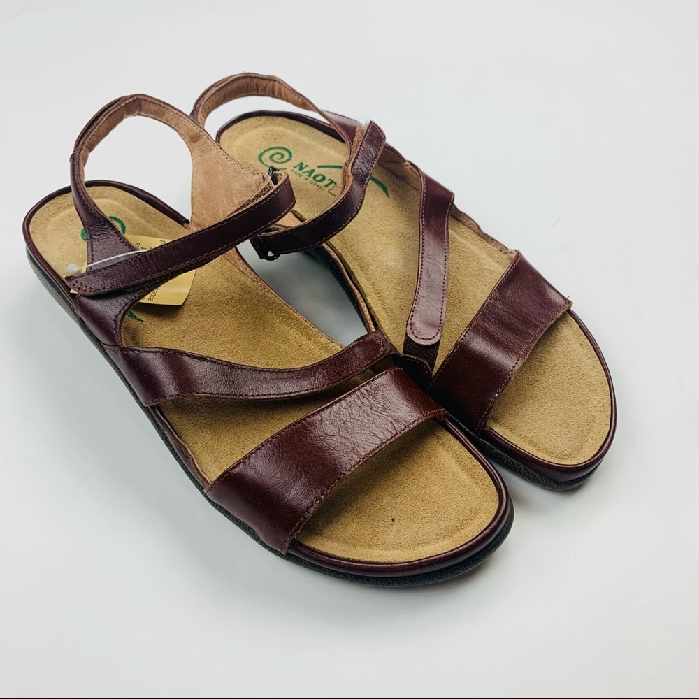 COPY - NAOT Brown Leather Sandals Sz 10 NWT - Picture 2 of 13